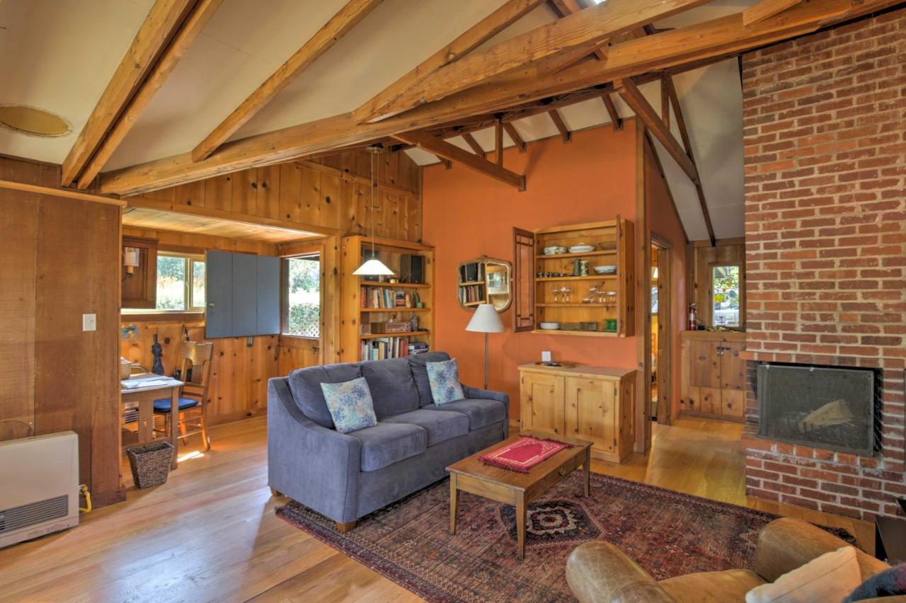 Hillside Home With Deck And Views Of Tomales Bay! 因弗内斯 外观 照片