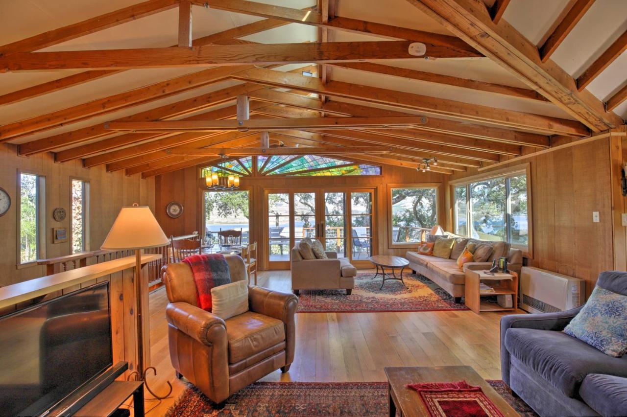 Hillside Home With Deck And Views Of Tomales Bay! 因弗内斯 外观 照片