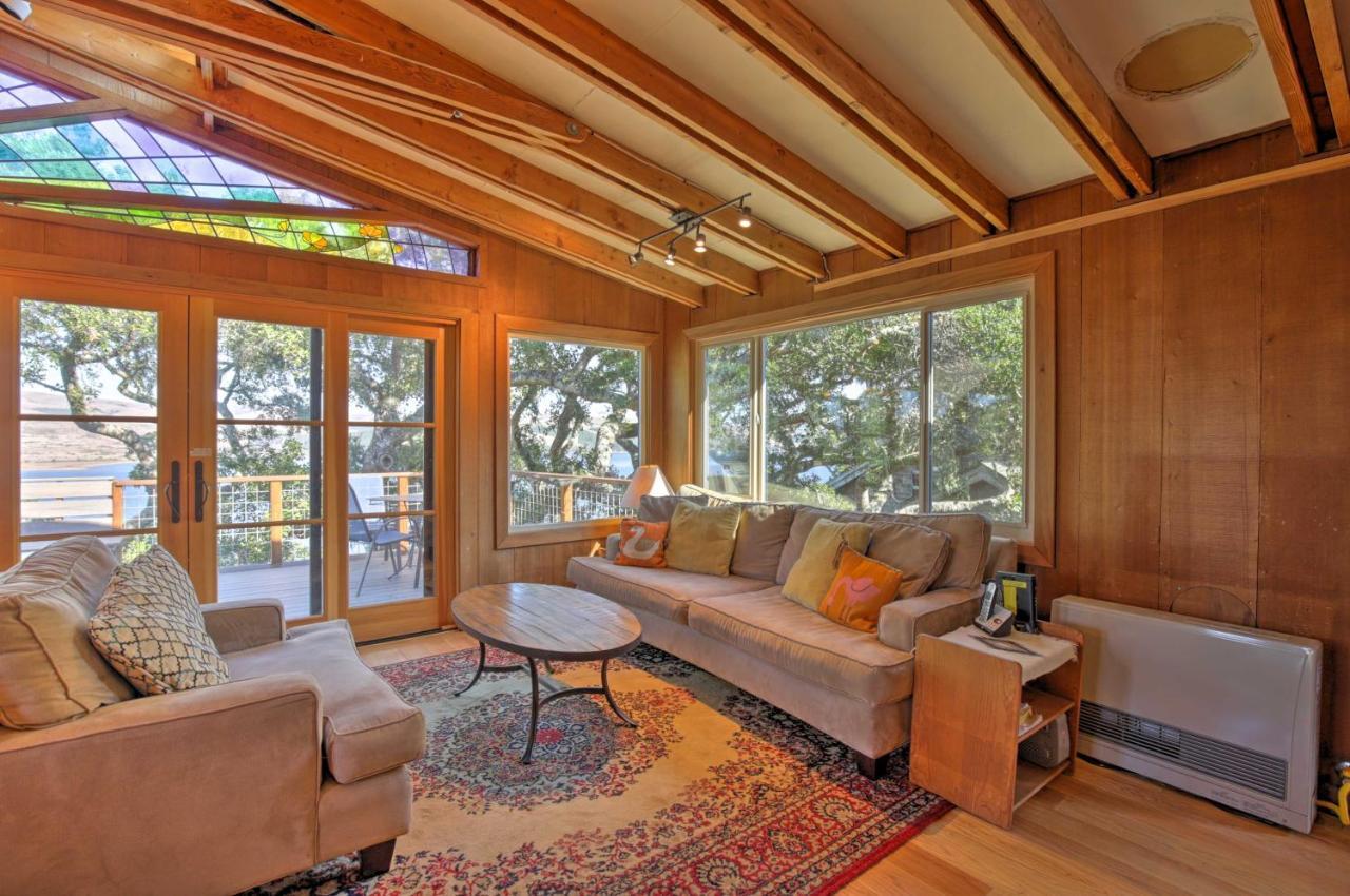 Hillside Home With Deck And Views Of Tomales Bay! 因弗内斯 外观 照片